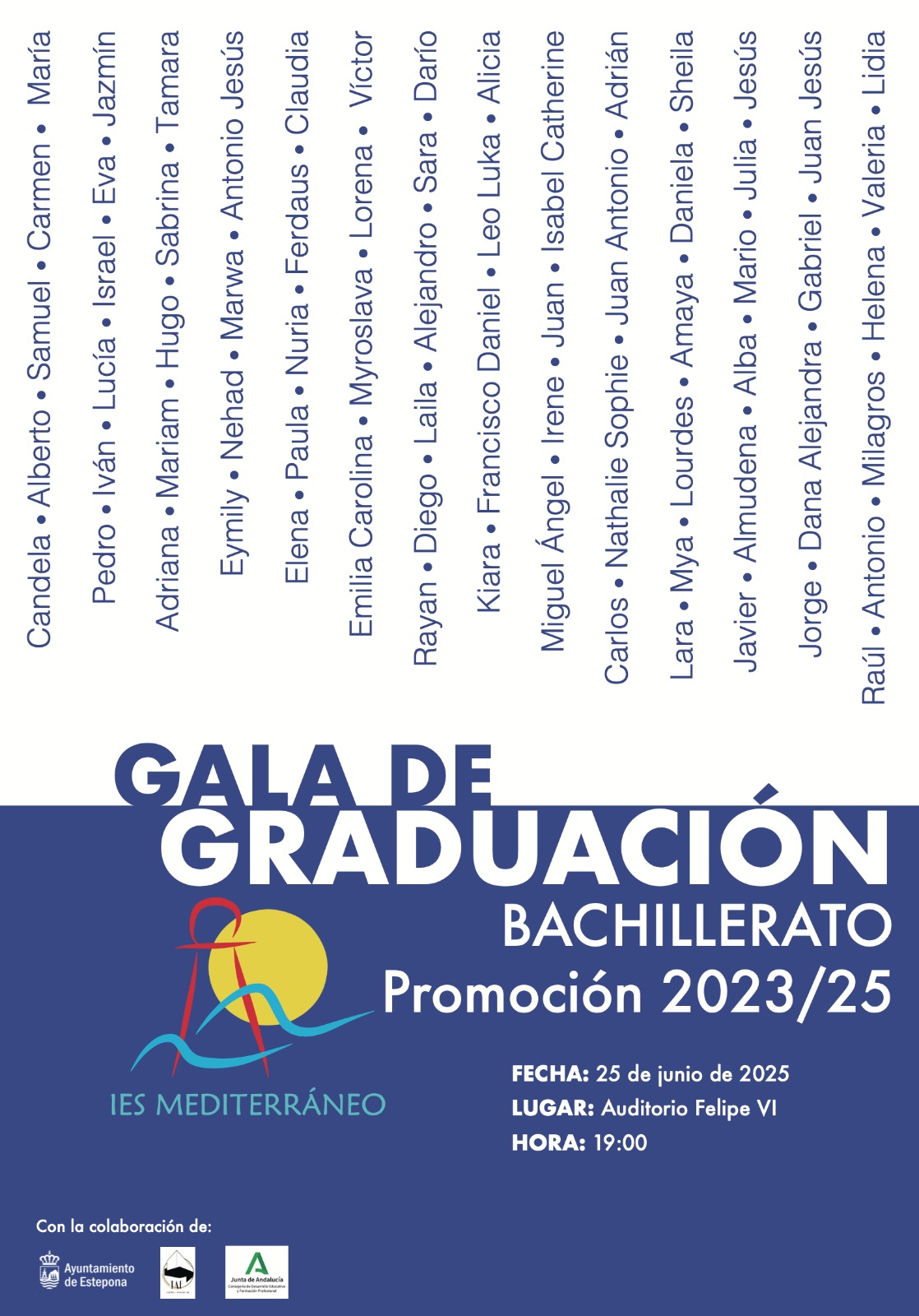 Imagen de la noticia: Graduación del alumnado de 2º Bachillerato