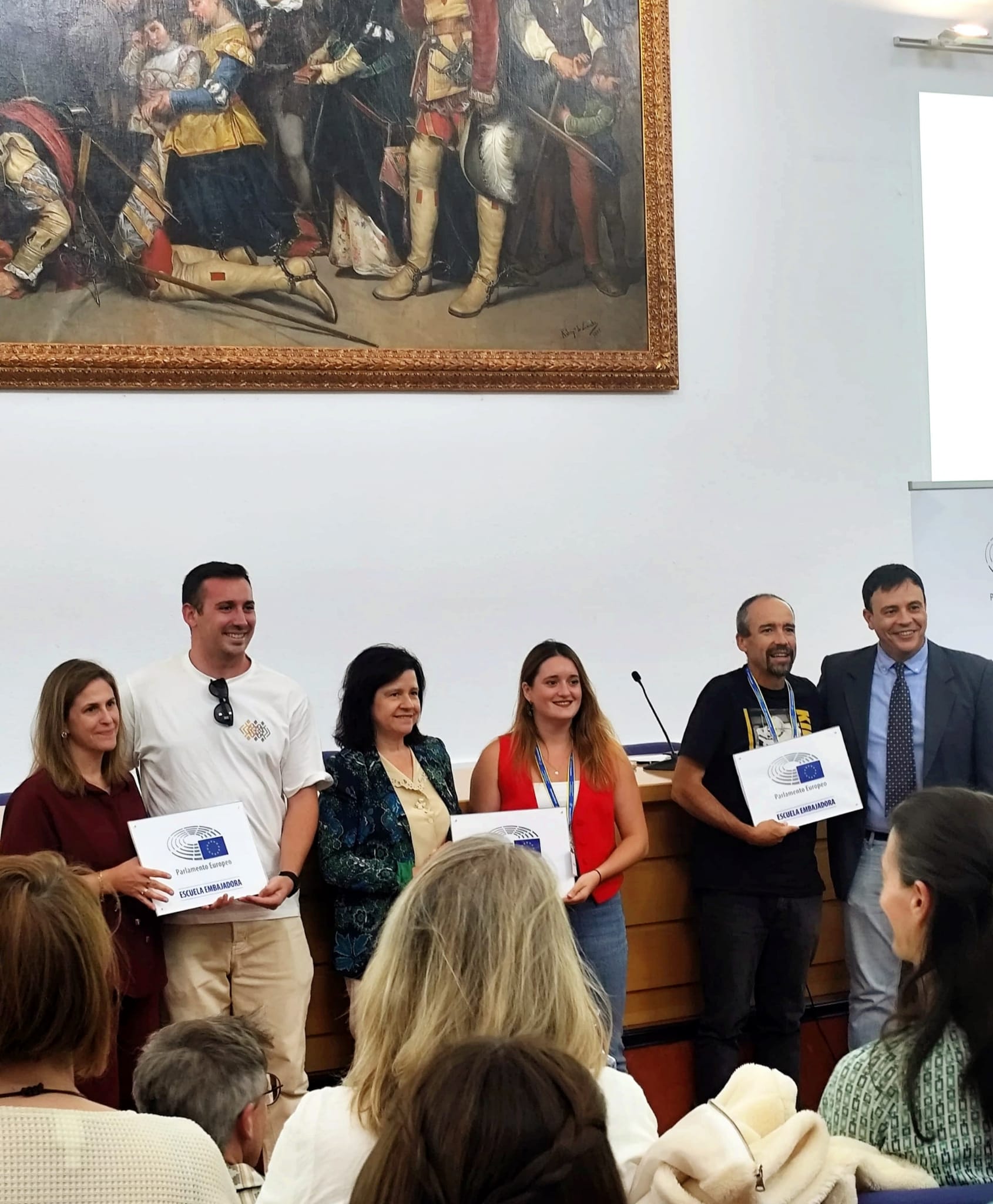 Imagen de la noticia: El IES Mediterráneo de Estepona participa en las Jornadas Nacionales de Escuelas Embajadoras del Parlamento Europeo [Actualizado]