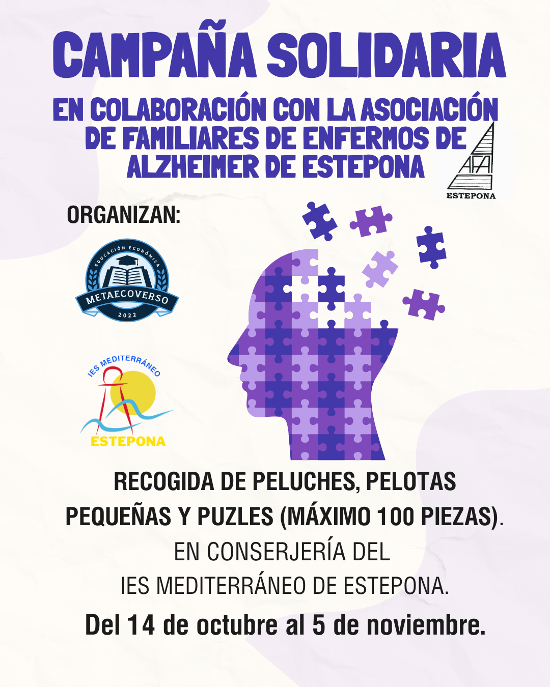 Imagen de la noticia: Campaña solidaria por los enfermos de Alzheimer