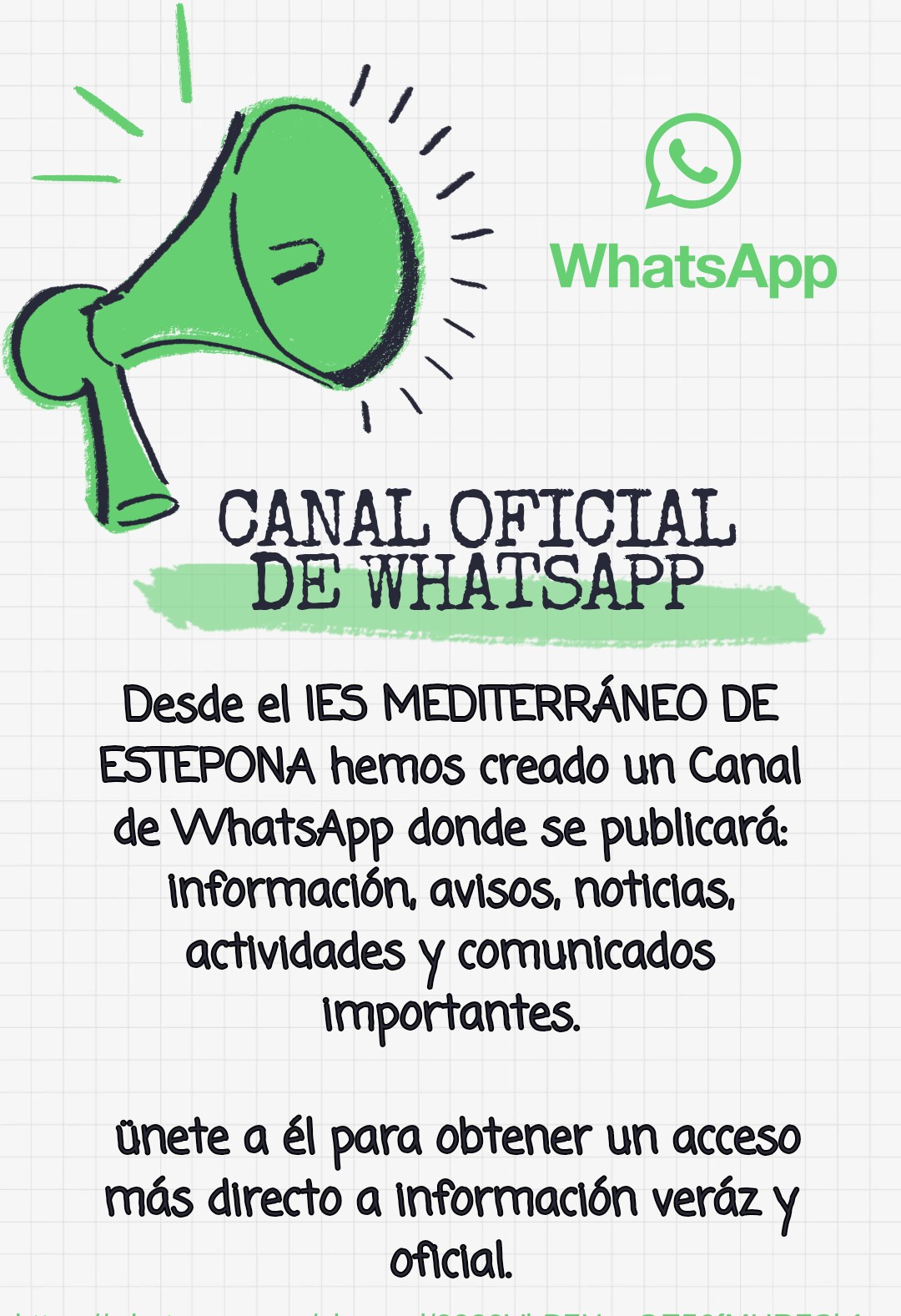 Imagen de la noticia: NUEVO CANAL DE INFORMACIÓN EN WHATSAPP