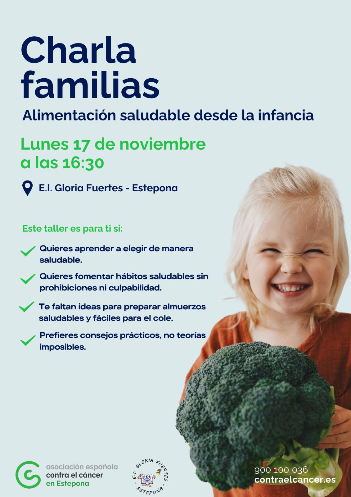 Imagen de la noticia: CHARLAS A LAS FAMILIAS SOBRE ALIMENTACIÓN SALUDABLE