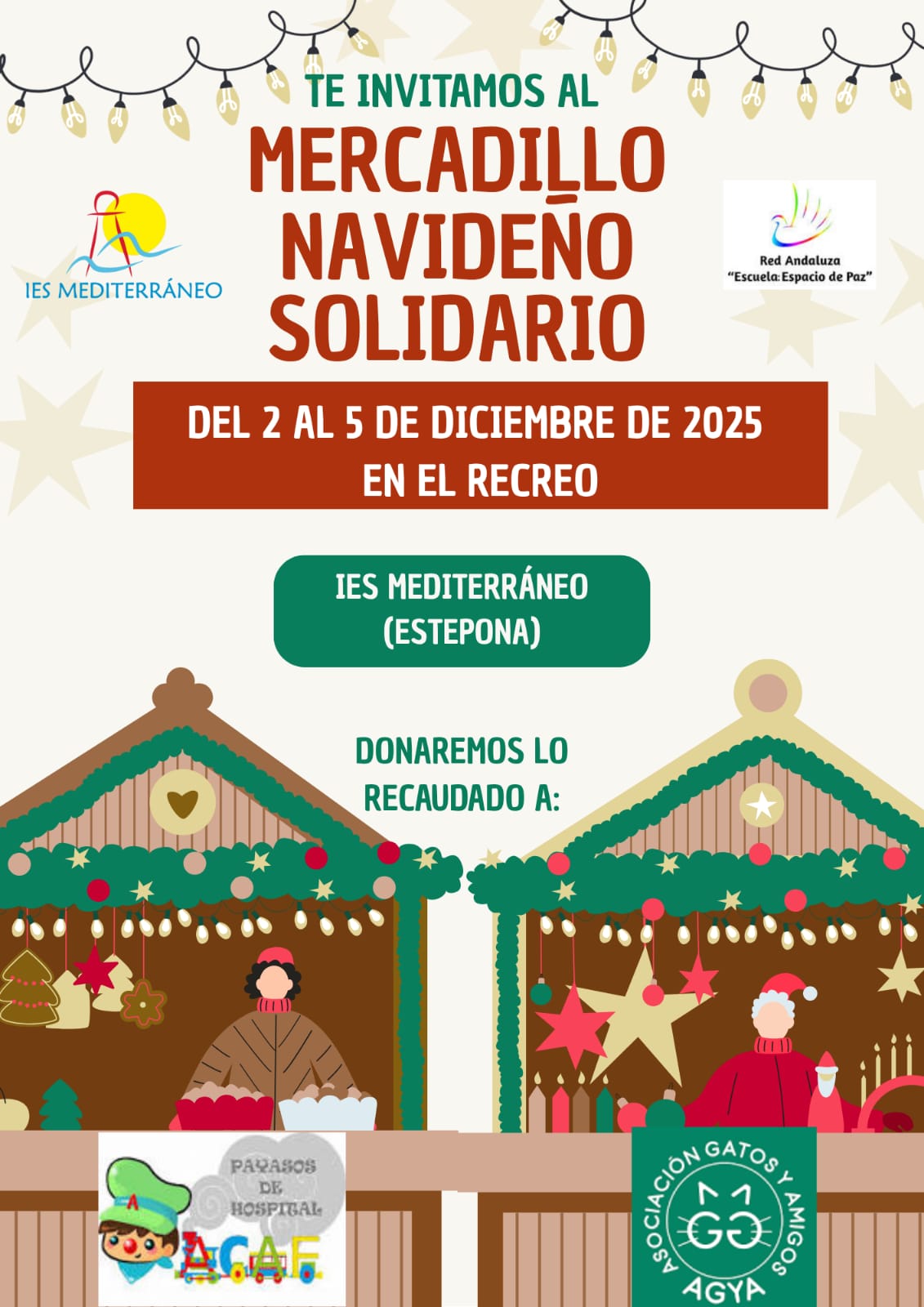 Imagen de la noticia: IV edición del Mercadillo Navideño Solidario del IES MEDITERRÁNEO