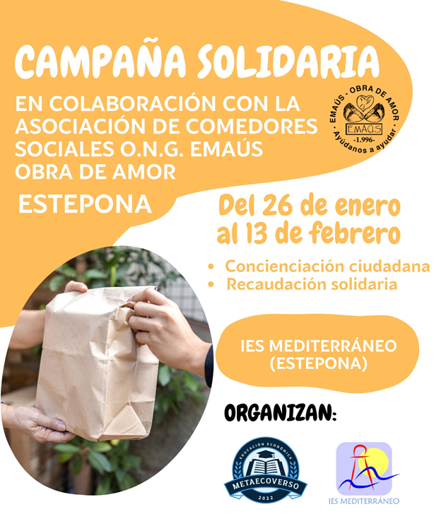 Imagen de la noticia: Campaña solidaria a favor del Comedor Social de Estepona