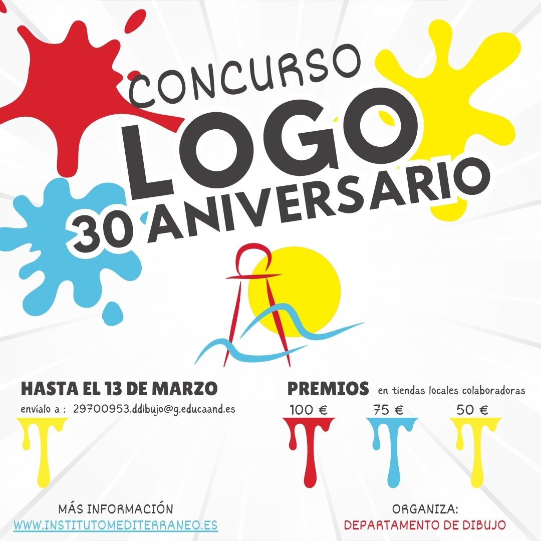 Imagen de la noticia: ¡CONCURSO! DISEÑA EL LOGOTIPO 30 ANIVERSARIO
